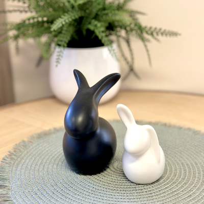 Rabbit Statue Urn - Ceramic