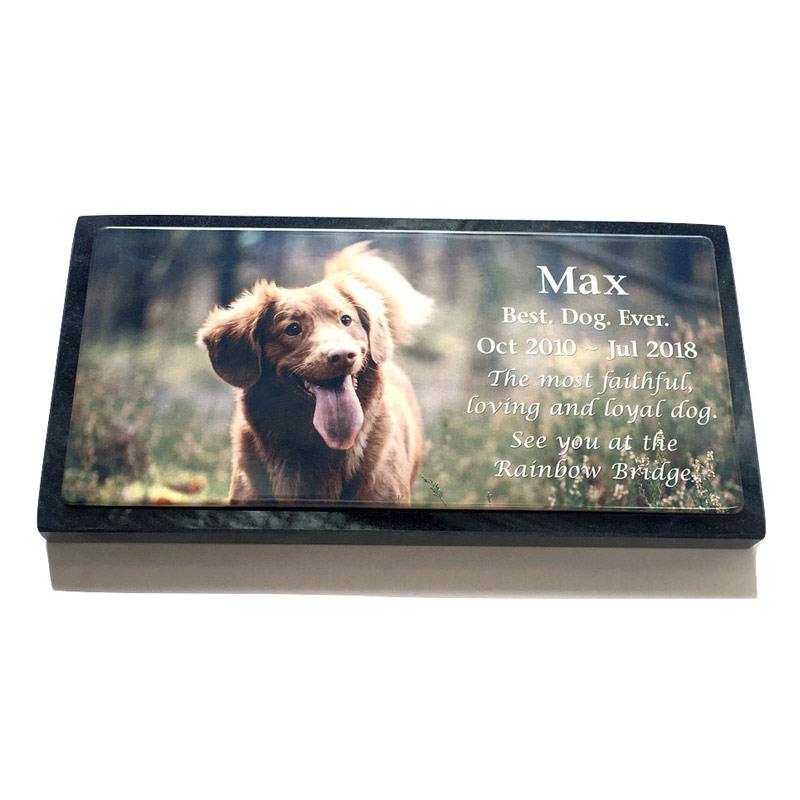 Photo Enamel Stainless Steel on Granite