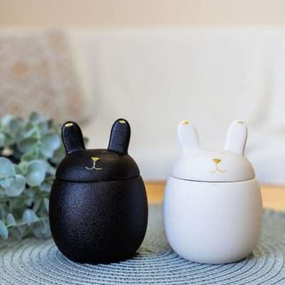 Happy Face Rabbit Urns