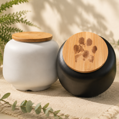 Ceramic Paw Print Legacy Urn (40kg)
