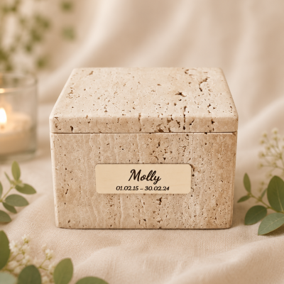 Travertine Stone Urn